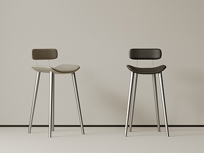 极简吧椅 现代中古吧椅 复古吧椅 极简布艺吧凳 侘寂木吧凳 金属吧凳