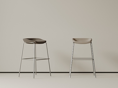 极简吧椅 现代中古吧椅 复古吧椅 极简布艺吧凳 侘寂木吧凳 金属吧凳