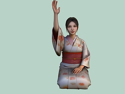 日式女人 日本服装人物