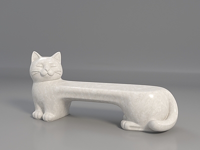 现代极简其他凳子 休息座椅 长条凳 动物坐凳 商场座椅  景观座凳