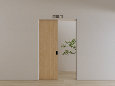 现代推拉门 口袋门拉手 移门 木门