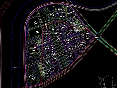 现代产业园建筑 产业园 厂区改造 企业办公 办公楼 施工图