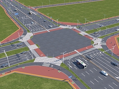 现代简约鸟瞰规划