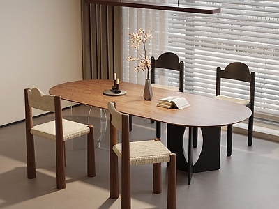 中古风休闲桌椅 餐桌椅
