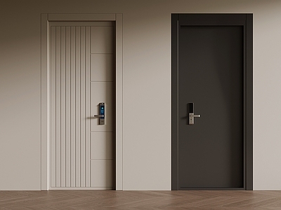 现代简约门组合