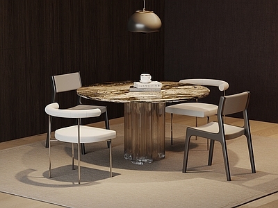 现代简约餐桌椅