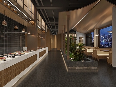 新中式自助餐厅