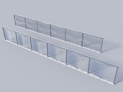现代极简栏杆 不锈钢栏杆 异形栏杆 道路栏杆   隔离栏杆  现代栏杆
