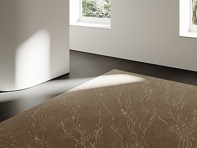 极简地毯 奶油客厅地毯 现代卧室地毯 极简地毯