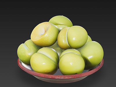 写实风酒水食物