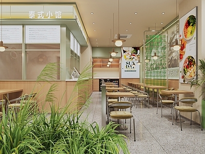 现代清新风其他餐饮空间