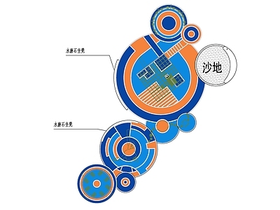 社区儿童区 儿童活动场 施工图