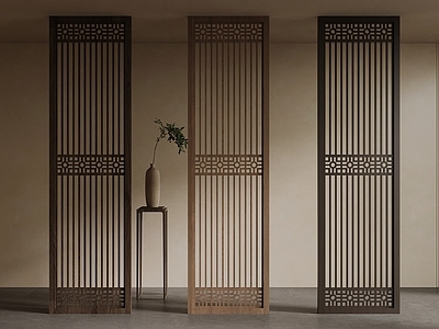 新中式隔断