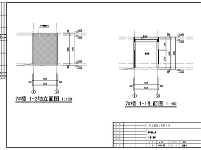 现代其他建筑 垃圾站存间 施工图