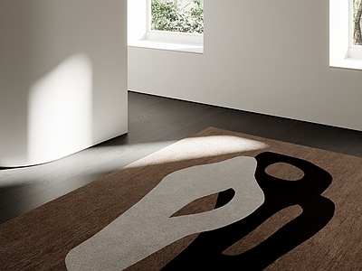 极简毛绒地毯 奶油地毯 中古地毯 宋式地毯 现代地毯