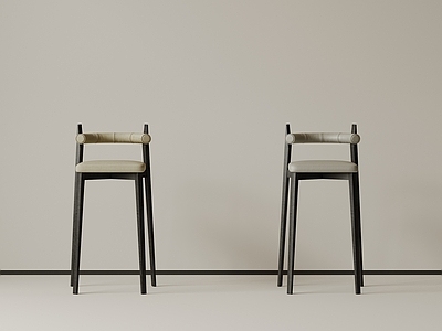 极简吧椅 现代中古吧椅 复古吧椅 极简布艺吧凳 侘寂木吧凳 金属吧凳