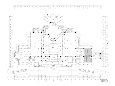 欧式其他公共建筑 会所 施工图