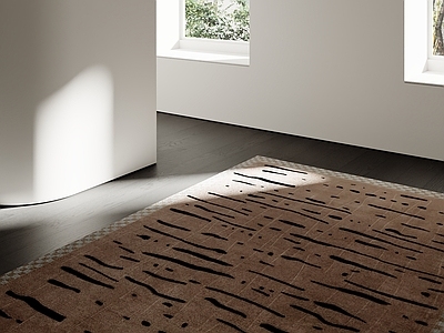 极简地毯 奶油中古地毯 儿童房地毯 条纹地毯 轻奢地毯 意式地毯