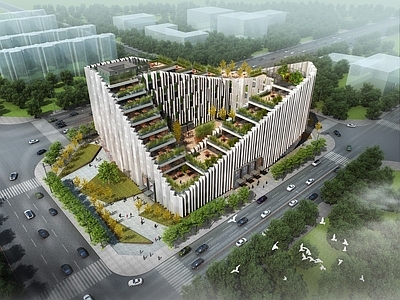 现代主义写字楼 酒店 异性酒店