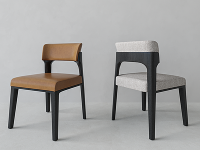 现代简约餐椅 餐椅 单椅 亚朵餐厅单椅 椅子