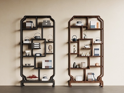 新中式博古架