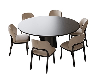 现代简约餐桌椅