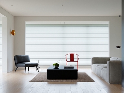 现代简约家居客厅