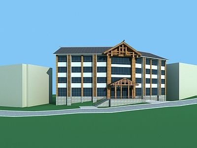 新中式产业园办公楼