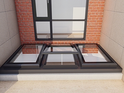 现代简约天窗 采光井电动天窗 采光井智能天窗