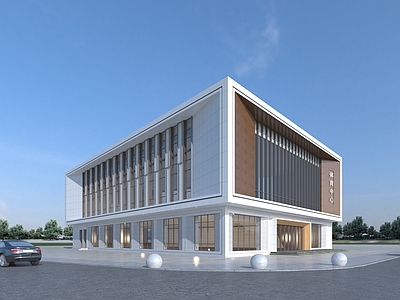 新中式体育建筑 体育馆 体育中心 篮球馆 体艺馆 城市体育