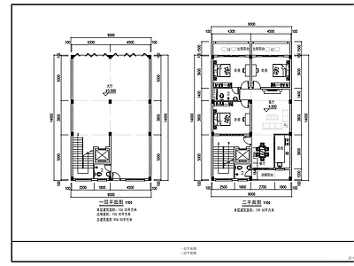现代其他居住建筑 街道天地楼方案 住宅楼 施工图