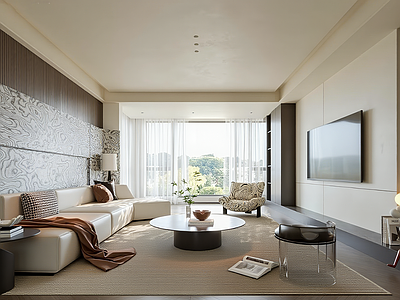 现代简约家居客厅 现代意式客厅