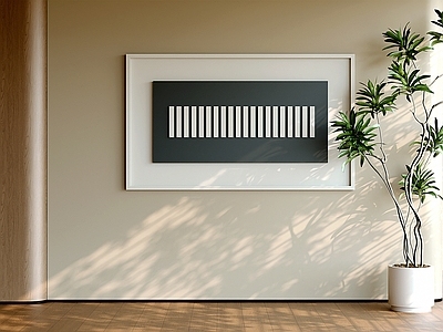 奶油风挂画 黑白艺术挂画 色块装饰画 玄关装饰画 走道装饰画 客厅装饰画