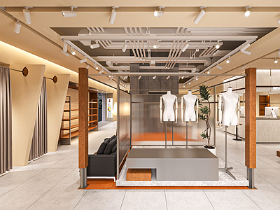 现代服装店 女装店