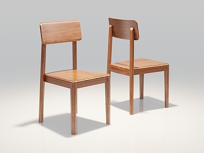 原木风餐椅 宋氏美学 新中式 休闲椅