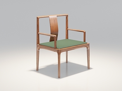 新中式餐椅 新中式 宋氏美学 休闲椅