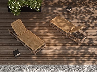 中古风躺椅 户外椅 沙滩椅 休闲椅 藤椅 折叠椅