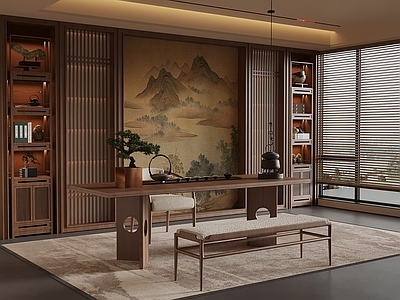 新中式茶室