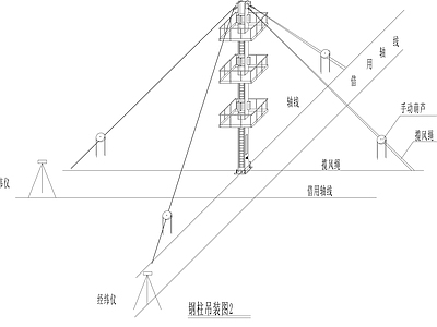 吊装节点 钢柱吊装图 施工图