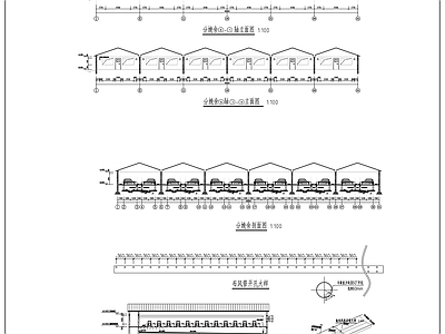 现代其他建筑 分娩舍建筑方案 施工图