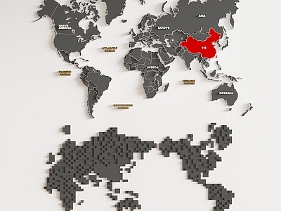 现代挂件 墙饰挂件