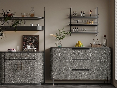 现代简约餐边柜