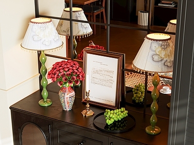 中古风摆件组合