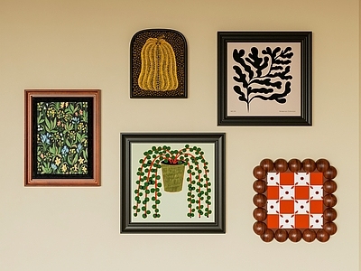 中古风挂画组合