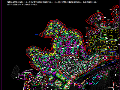 高层住宅 总平面图 别墅区 度假村 施工图