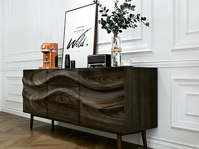 现代简约餐边柜