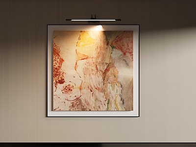 奶油风抽象画 现代意式抽象挂画