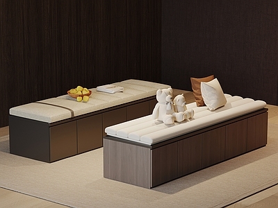 现代简约床尾凳