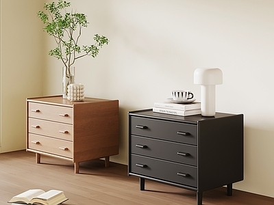 现代简约储物柜 床头柜