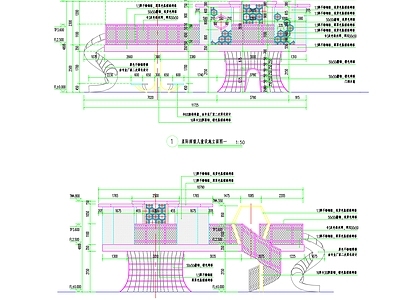 社区儿童区 儿童活动场地 施工平面立面图 儿童活动 施工图